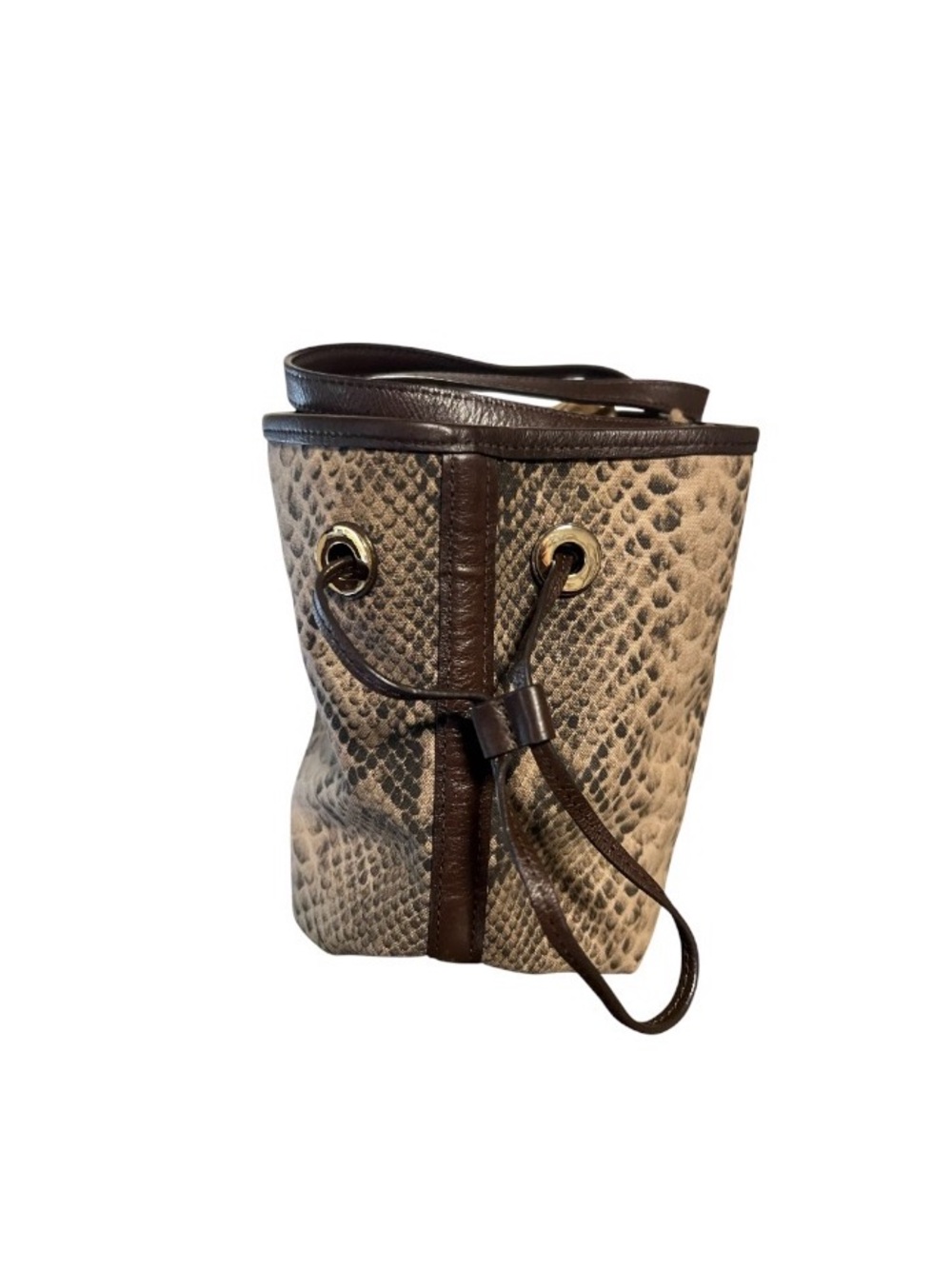 MICHAELMichael Kors Jet Set Reversible snakeskin to signature MK Tote - Picture 4 of 10